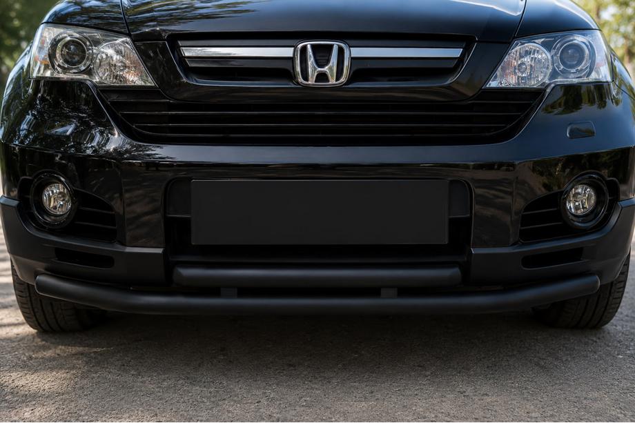 Honda CRV 2007–2011 Priekšējais aizsargstienis ST014 Black (nerūsējošais tērauds) Image