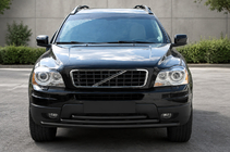 Volvo XC90 2002–2014 Priekšējais aizsargstienis ST014-2 Black (nerūsējošais tērauds) foto 1