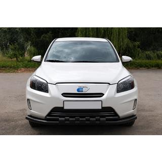 Priekšējais aizsargs ST015 Black (nerūsējošais tērauds) Toyota Rav 4 2006–2013 foto 1
