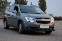 Chevrolet Orlando 2010–2018 Priekšējais aizsargstienis ST015 Black (nerūsējošais tērauds) foto 1