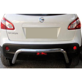 Aizmugurējā aizsargstieņa skava AK007 (nerūsējošais tērauds) Nissan Qashqai 2007–2010 foto 1