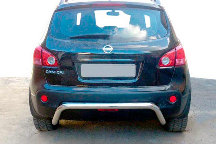 Nissan Qashqai 2007–2010 Aizmugurējā aizsargstieņa skava AK007 (nerūsējošais tērauds) Foto 2