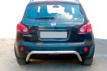 Nissan Qashqai 2010–2014 Aizmugurējais aizsargloks AK007 (nerūsējošais tērauds) foto 1