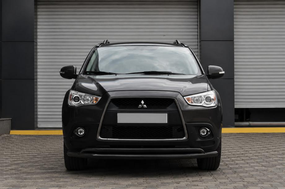 Mitsubishi ASX 2010–2023 Priekšējais aizsargstienis ST017 Black (nerūsējošais tērauds) Image