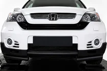 Honda CRV 2007–2011 Priekšējais aizsargstienis ST017 Black (nerūsējošais tērauds) foto 1