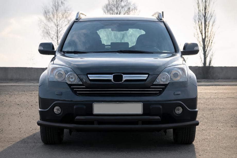 Honda CRV 2007–2011 Priekšējais aizsargstienis ST018 Black (nerūsējošais tērauds) Image