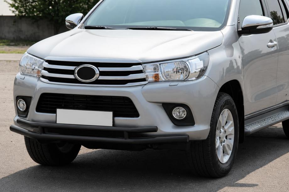 Toyota Hilux 2015– Priekšējais aizsargstienis ST018 Black (nerūsējošais tērauds) Image