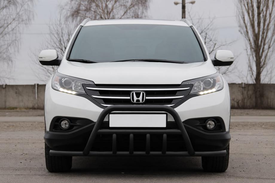 Honda CRV 2012–2016 Priekšējais aizsargstienis WT003-ST-V1 Black (nerūsējošais tērauds) Image