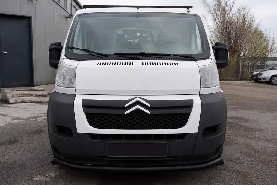 Fiat Ducato 2006–2025 Priekšējais aizsargloks ST008 Black (nerūsējošais tērauds) Image