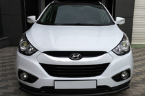 Hyundai IX-35 2010–2015 Priekšējais aizsargloks ST008 Black (nerūsējošais tērauds) foto 1