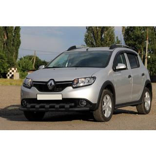 Priekšējais aizsargstienis ST015 Black (nerūsējošais tērauds) foto 1