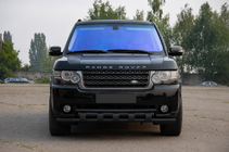 Range Rover III L322 2002–2012 Priekšējais aizsargstienis ST015 Black (nerūsējošais tērauds) foto 2
