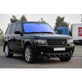 Priekšējais aizsargstienis ST015 Black (nerūsējošais tērauds) Range Rover III L322 2002–2012 foto 3