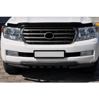 Priekšējais aizsargstienis ST015 Black (nerūsējošais tērauds) Toyota Land Cruiser 200 2007–2021 foto 2