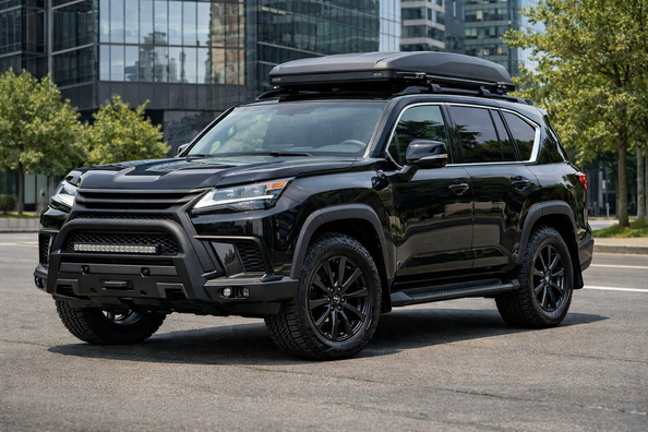 Ko uzstādīt Lexus LX 500d/600 pilsētai bez kolhoza stila