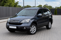 Honda CRV 2007–2011 Melni jumta reliņi (OEM) foto 2