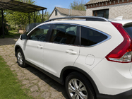 Honda CRV 2012–2016 Pelēki OEM jumta reliņi (alumīnijs) foto 3