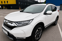 Honda CRV 2017–2022 Integrētie jumta reliņi melni OEM (alumīnijs) foto 2