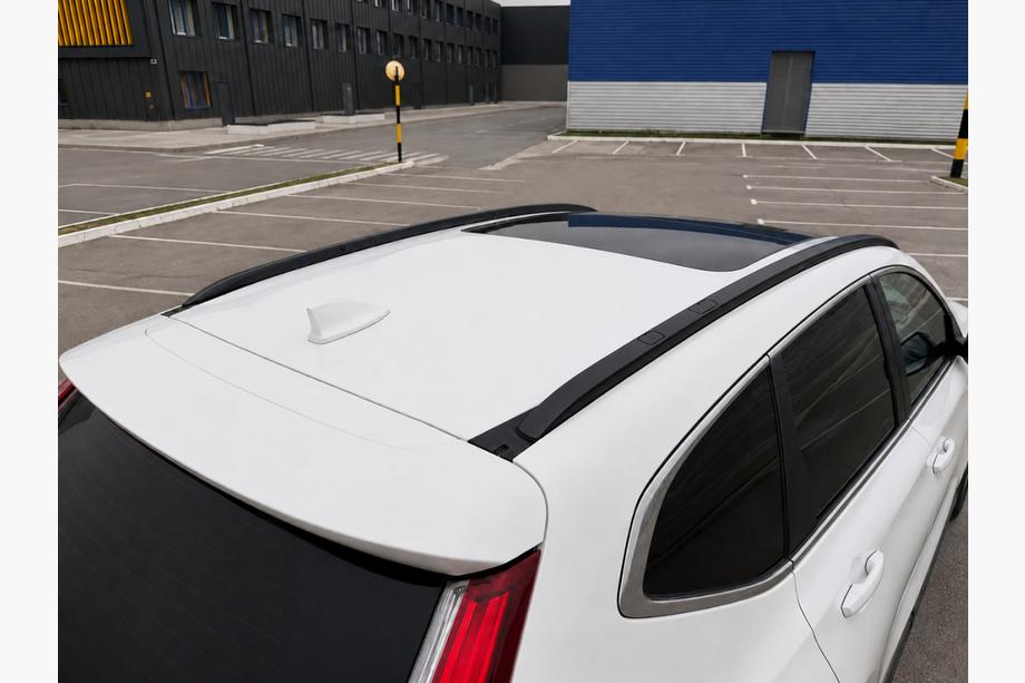 Honda CRV 2017–2022 Integrētie jumta reliņi melni OEM (alumīnijs) Image