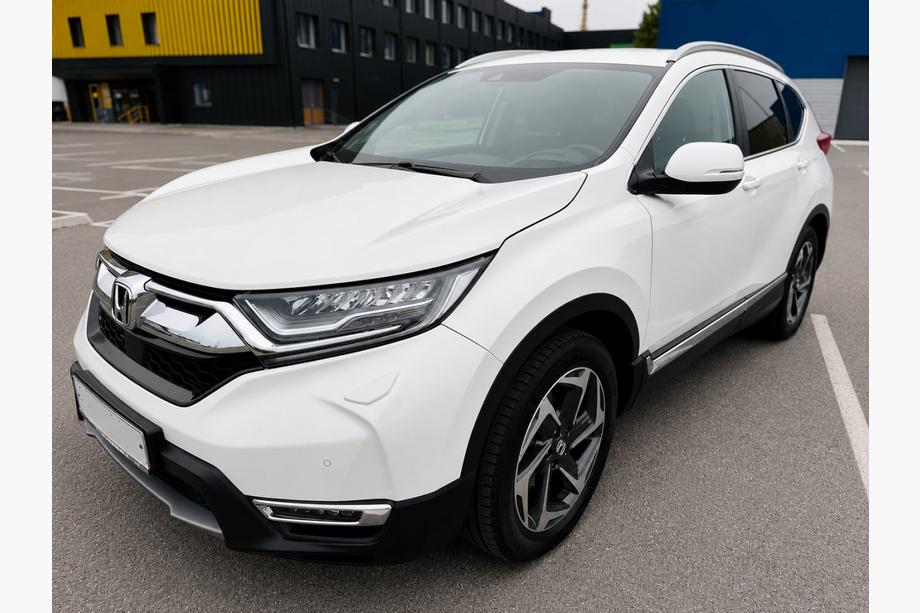 Honda CRV 2017–2022 Integrētie jumta reliņi pelēki OEM (ABS plastmasa) Image