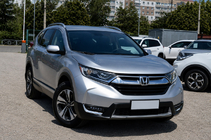 Honda CRV 2017–2022 Pelēki OEM jumta reliņi (alumīnijs) foto 3