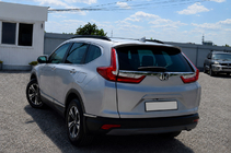 Honda CRV 2017–2022 Melni OEM jumta reliņi (alumīnijs) foto 2