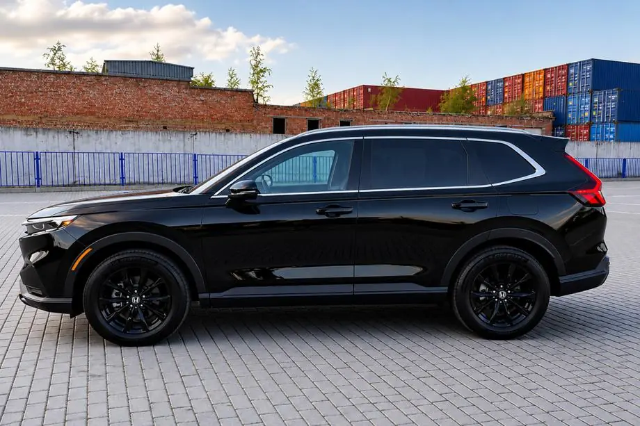 Honda CRV 2022– Integrētie jumta reliņi pelēki OEM (ABS plastmasa) Image