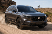Honda CRV 2022– Integrētie jumta reliņi, pelēki OEM (ABS plastmasa, uzstādīšana ar līmi) foto 1