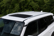 Toyota Land Cruiser Prado 250 2023– Integrēti jumta reliņi, pelēki OEM (alumīnijs) foto 1