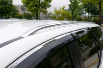 Toyota 4Runner 2009–2024 Integrētie jumta reliņi pelēki OEM (2016-, alumīnijs) foto 2