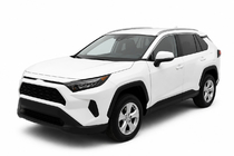 Toyota 4Runner 2009–2024 Integrētie jumta reliņi pelēki OEM (2016-, alumīnijs) foto 1