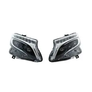 LED priekšējie lukturi V-class dizains (V-class, 2 gab.) foto 3