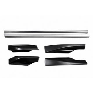 Pelēki OEM jumta reliņi (alumīnijs) Toyota Rav 4 2006–2013