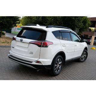 Melni OEM jumta reliņi (alumīnijs) Toyota Rav 4 2013–2018 foto 1