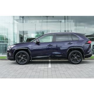Integrētie jumta reliņi pelēki OEM (ABS plastmasa) Toyota Rav 4 2019–2025 foto 2