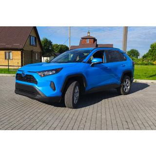 Integrētie jumta reliņi melni OEM (ABS plastmasa) Toyota Rav 4 2019–2025 foto 2