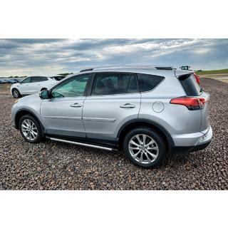 Pelēki OEM jumta reliņi (alumīnijs) Toyota Rav 4 2019–2025 foto 1