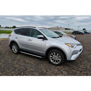 Melni OEM jumta reliņi (alumīnijs) Toyota Rav 4 2019–2025 foto 2