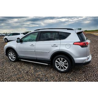 Melni OEM jumta reliņi (alumīnijs) Toyota Rav 4 2019–2025 foto 1
