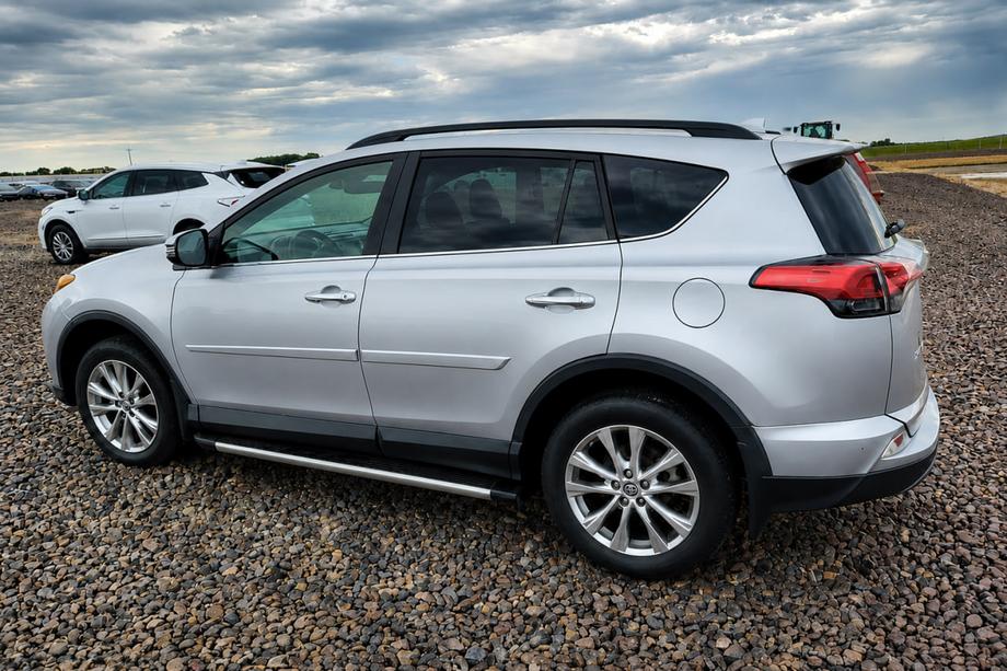 Toyota Rav 4 2019–2025 Melni OEM jumta reliņi (alumīnijs) Image