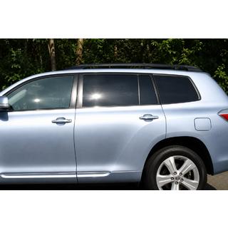 Jumta reliņi melni OEM (alumīnijs) Toyota Highlander 2008–2013 foto 1