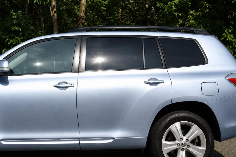 Toyota Highlander 2008–2013 Jumta reliņi melni OEM (alumīnijs) Image