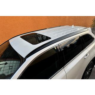 Integrētie jumta reliņi melni OEM (ABS plastmasa) Toyota Highlander 2013–2019 foto 1