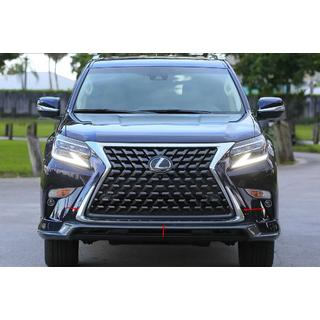 Priekšējā bufera hroma uzlika (2013-2023, 3 gab.) Lexus GX460 2009–2023 foto 1