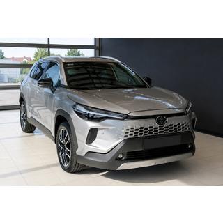 Integrētie jumta reliņi pelēki OEM (alumīnijs, uzstādīšana ar līmi) Toyota Corolla Cross 2020–