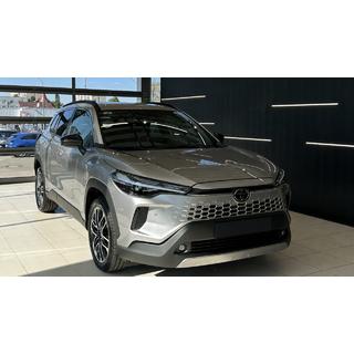 Integrētie jumta reliņi melni OEM (alumīnijs, uzstādīšana ar līmi) Toyota Corolla Cross 2020–