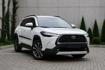 Toyota Corolla Cross 2020– Integrētie jumta reliņi, melni OEM (ABS plastmasa, uzstādīšana ar līmi) foto 1