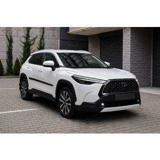 Integrētie jumta reliņi pelēki OEM (ABS plastmasa, uzstādīšana ar līmi) Toyota Corolla Cross 2020– foto 3