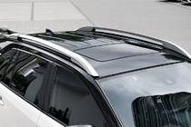 Toyota Corolla Cross 2020– Pelēki OEM jumta reliņi (alumīnijs) foto 2