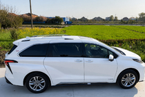 Toyota Sienna 2020– Integrēti jumta reliņi, pelēki OEM (alumīnijs) foto 1